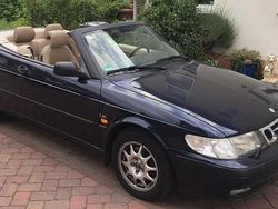 Blau Gebraucht 1999 Saab 9-3 Cabriolet Cabrio | 3.650 € (Fairer Preis)