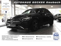 Obsidanschwarzmetallic Gebraucht 2024 Mercedes C180 AMG Limousine | 38.490 € (Fairer Preis)