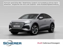 Silber Gebraucht 2022 Audi Q4 Sportback e-tron Basis SUV | 26.490 € (Etwas zu teuer)
