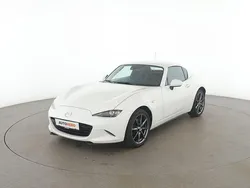 Weiß Gebraucht 2018 Mazda MX5 Sports-Line Cabrio | 21.920 € (Fairer Preis)