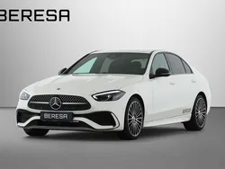 Unilack polarweiß Gebraucht 2024 Mercedes C200 AMG Limousine | 43.950 € (Teuer)