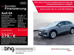 Grau Gebraucht 2023 Audi Q4 e-tron Basis SUV | 24.980 € (Superpreis)