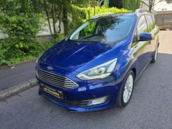 Blau Gebraucht 2016 Ford Grand C-Max Titanium Van / Kleinbus | 9.990 € (Fairer Preis)