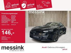 Mythosschwarz metallic Gebraucht 2022 Audi e-tron GT quattro Sport Limousine | 48.450 € (Guter Preis)