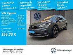 Delfingrau metallic/delfingrau Gebraucht 2021 VW Tiguan Active SUV | 26.980 € (Fairer Preis)