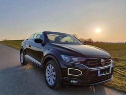 Schwarz Gebraucht 2020 VW T-Roc Cabriolet R-line Cabrio | 24.800 € (Fairer Preis)