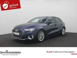 Navarrablau metallic Gebraucht 2022 Audi A3 Sportback g-tron Ambiente Limousine | 24.980 € (Fairer Preis)