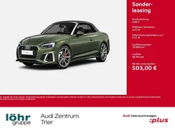Distriktgrün metallic Gebraucht 2024 Audi A5 Cabriolet S-Line Cabrio | 53.480 € (Fairer Preis)