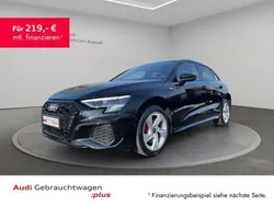 Mythosschwarz metallic Gebraucht 2022 Audi A3 Sportback e-tron S-Line Limousine | 27.490 € (Fairer Preis)
