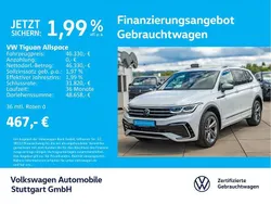 Oryxweiß perlmutteffekt Gebraucht 2024 VW Tiguan Allspace R-line SUV | 46.330 € (Fairer Preis)