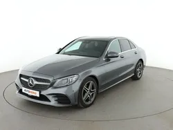 Grau Gebraucht 2020 Mercedes C180 AMG line Limousine | 30.170 € (Etwas zu teuer)