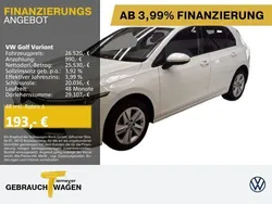 Weiß Gebraucht 2024 VW Golf VIII Life Kombi | 26.520 € (Guter Preis)
