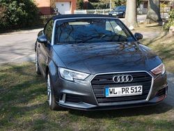 Grau Gebraucht 2017 Audi Cabriolet S-Line Cabrio | 24.900 €
