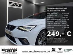Weiss Neu 2025 Seat Ibiza FR Limousine | 25.440 € (Etwas zu teuer)