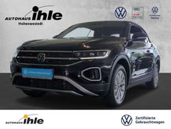 Schwarz Gebraucht 2024 VW T-Roc Cabriolet Style Cabrio | 30.960 € (Etwas zu teuer)