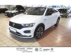 Weiß Gebraucht 2021 VW T-Roc Cabriolet R-line Cabrio | 27.545 € (Fairer Preis)