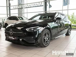Unilack schwarz Gebraucht 2024 Mercedes C300e AMG Kombi | 46.890 € (Guter Preis)