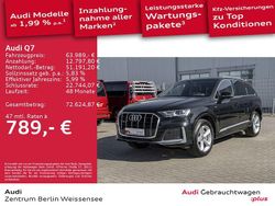 Schwarz Gebraucht 2023 Audi Q7 S-Line SUV | 73.989 € (Fairer Preis)