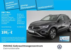 Deep black perleffekt Gebraucht 2025 VW T-Roc Goal SUV | 30.992 € (Guter Preis)