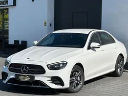 Polarweiss unilack Gebraucht 2022 Mercedes E300 AMG line Limousine | 37.900 € (Teuer)