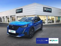 Blau Gebraucht 2021 Peugeot 2008 GTi SUV | 20.490 € (Fairer Preis)