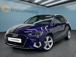 Blau Gebraucht 2021 Audi A3 Sportback Kleinwagen | 20.399 € (Guter Preis)