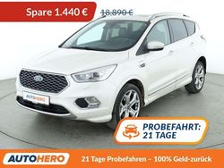 White platinum Gebraucht 2017 Ford Kuga Vignale SUV | 17.450 € (Fairer Preis)