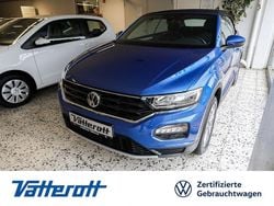 Ravennablau (metallic) Gebraucht 2020 VW T-Roc Cabriolet Style Cabrio | 19.380 € (Fairer Preis)