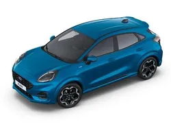 Digital aqua blue Neu 2025 Ford Puma Gen-E ST-Line X SUV | 30.700 €