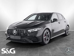 Metalliclack kosmosschwarz Gebraucht 2025 Mercedes A35 AMG AMG Limousine | 50.577 € (Etwas zu teuer)