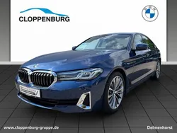 Blau Gebraucht 2021 BMW 540 Efficient Dynamics Limousine | 39.999 € (Guter Preis)
