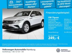 0q pure white Gebraucht 2023 VW Tiguan Elegance SUV | 28.920 € (Guter Preis)