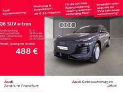 Magnetgrau/magnetgrau Gebraucht 2025 Audi Q6 e-tron Advanced SUV | 49.390 €