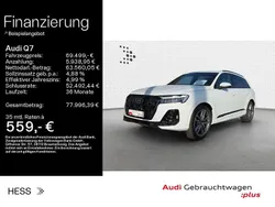 Gletscherweiß metallic Gebraucht 2024 Audi Q7 S-Line SUV | 69.499 € (Fairer Preis)