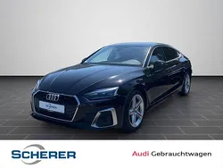 Mythosschwarz metallic (metallic) Gebraucht 2022 Audi A5 Sportback Business Limousine | 33.380 € (Fairer Preis)