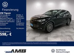 Grenadillschwarz metallic Gebraucht 2025 VW Tiguan Elegance SUV | 48.980 € (Teuer)