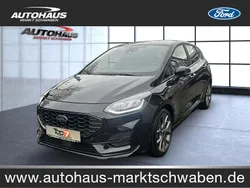 Obsidianschwarz (schwarz) Gebraucht 2023 Ford Fiesta ST-Line Kleinwagen | 21.990 € (Teuer)