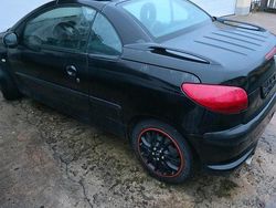 Schwarz Gebraucht 2002 Peugeot 206 Cabrio | 1.100 € (Guter Preis)