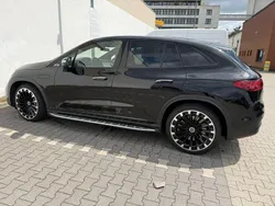Schwarz Gebraucht 2024 Mercedes EQE500 AMG SUV | 70.300 € (Superpreis)