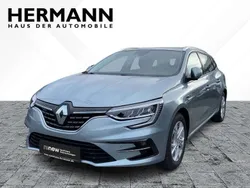 Baltique grau metallic (grau) Gebraucht 2021 Renault Mégane GrandTour Intens Kombi | 22.397 € (Teuer)