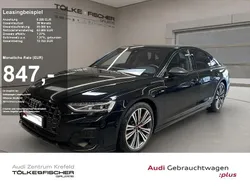 Mythosschwarz metallic Gebraucht 2023 Audi A8 Ambiente Limousine | 62.889 € (Etwas zu teuer)