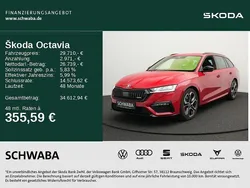 Rot Gebraucht 2022 Skoda Octavia RS Kombi | 29.710 € (Fairer Preis)