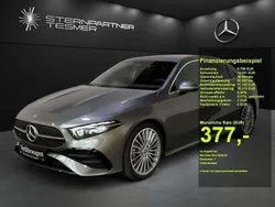 Grau Gebraucht 2023 Mercedes A180 AMG Limousine | 31.900 € (Fairer Preis)