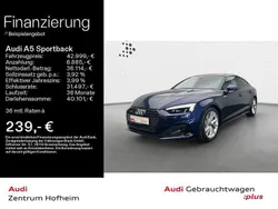 Blau Gebraucht 2024 Audi A5 Sportback Advanced Limousine | 42.999 € (Fairer Preis)