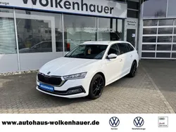 Moonweiß (metallic) Gebraucht 2021 Skoda Octavia Style Kombi | 16.750 € (Fairer Preis)