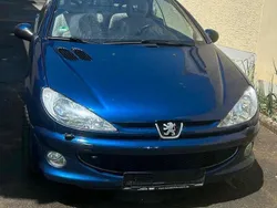 Blau Gebraucht 2004 Peugeot 206 CC Cabrio | 1.100 € (Fairer Preis)