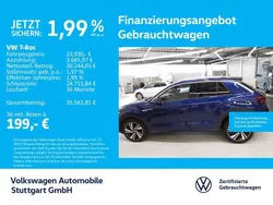 Lapiz blue metallic Gebraucht 2025 VW T-Roc R-line SUV | 33.930 € (Superpreis)