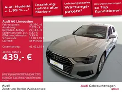 Gletscherweiß metallic Gebraucht 2022 Audi A6 Design Limousine | 36.390 € (Guter Preis)