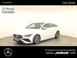 Unilack polarweiß Gebraucht 2024 Mercedes CLA220 Shooting Brake AMG line Kombi | 36.899 € (Fairer Preis)
