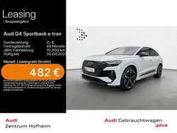 Weiß Gebraucht 2025 Audi Q4 Sportback e-tron S-Line SUV | 53.990 €